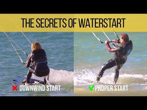 2 Möglichkeiten des Kitesurfing-Wasserstarts: Verbesserter klassischer VS. Innovativer.