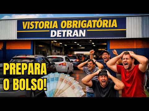 Por que estão querendo a volta da VISTORIA ANUAL para veículos no Brasil?