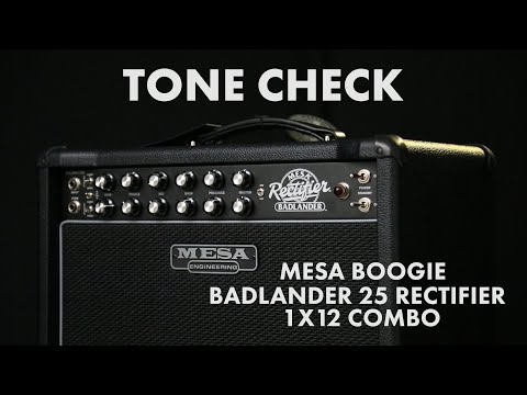 TONE CHECK: Mesa Boogie Rectifier Badlander 25 1x12 Combo Demo