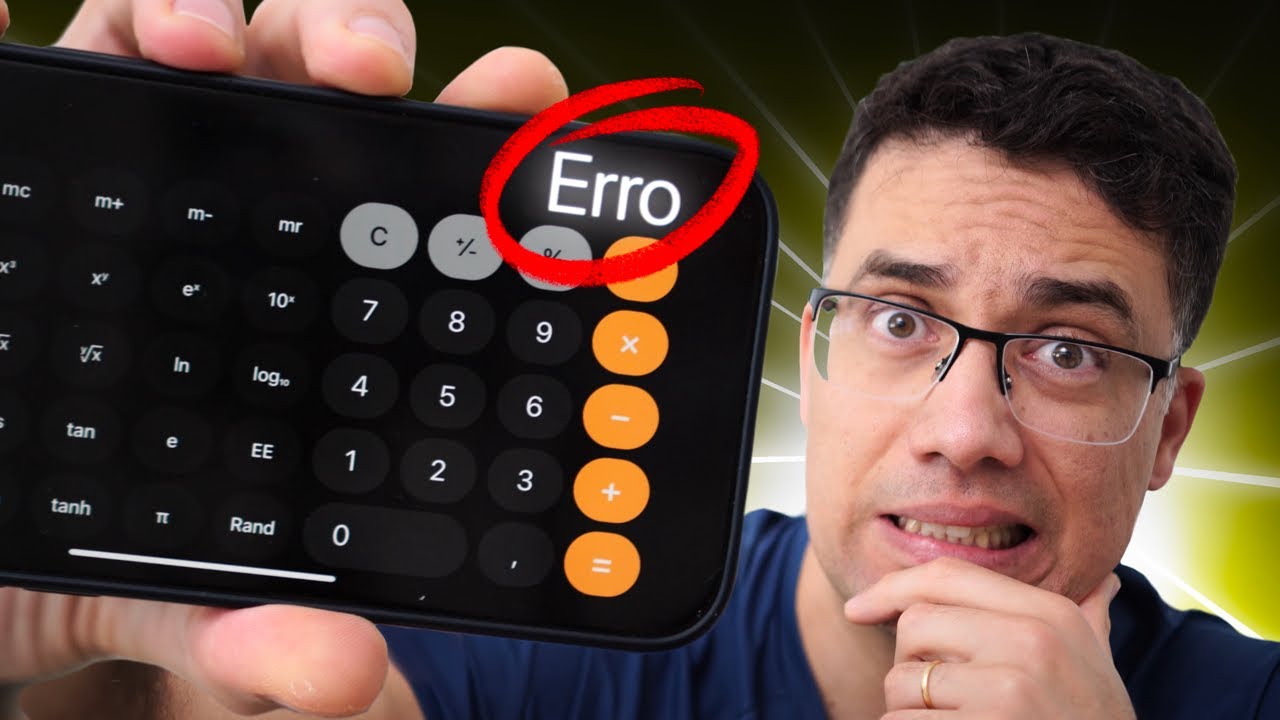 Por que as CALCULADORAS dão ERRO com raízes cúbicas?