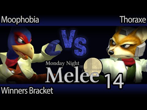 MNM14 Melee - Moophobia (Falco) vs Thoraxe (Fox, Marth) - Winners Bracket