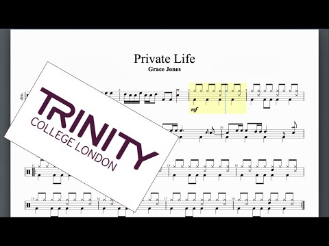 Private Life Trinity Grade 6 Drums