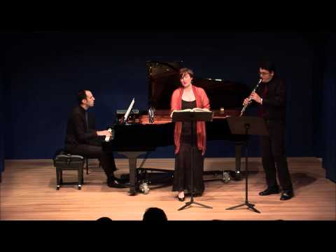 Pascal Archer, Martha Guth and Spencer Myer performing Zweigesang by Spohr