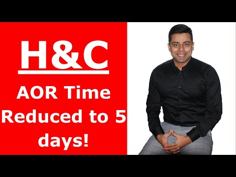 H&C Processing Time till AOR | Humanitarian and Compassionate Grounds Application Canada | S.25