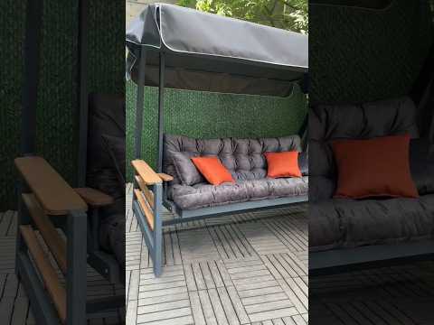 Карлеоне з велюровими сидіннями #качели