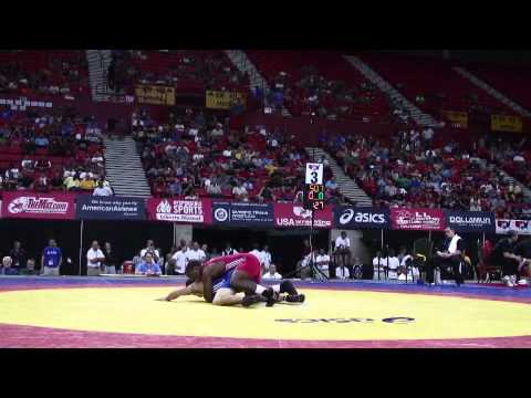 GR 66kg Finals Match 1 - Justin Lester vs. Glenn Garrison