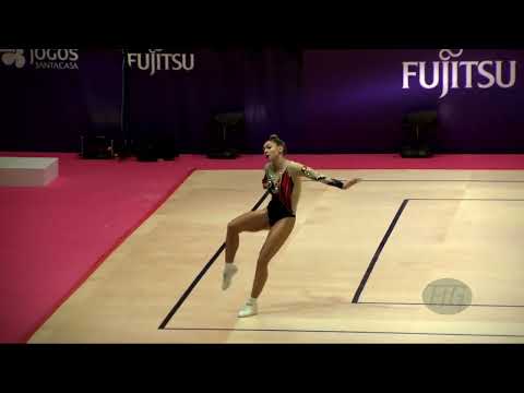 MIHAIU Daria (ROU) - 2022 Aerobic Worlds, Guimaraes (POR) - Individual Women Qualifications