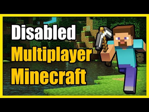 YourSixGaming - How to Fix Multiplayer is Disabled in Minecraft & Check Microsoft Account (Fast Method)