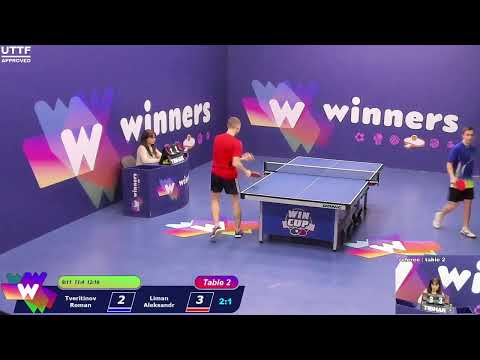 Winners League  26.02.21  Tveritinov Roman - Liman Aleksandr  21:00