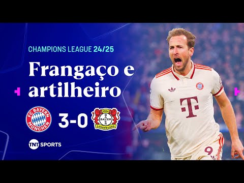 Gols e lances de Bayern x Bayer Leverkusen