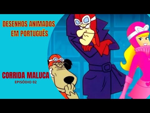 DESENHO ANIMADO INFANTIL DUBLADO - DESENHO EM PORTUGUÊS - CORRIDA MALUCA - EPISÓDIO-02