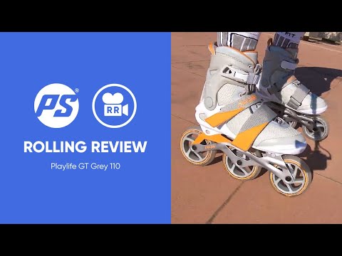 Playlife GT Grey 110 inline skates - Rolling Review