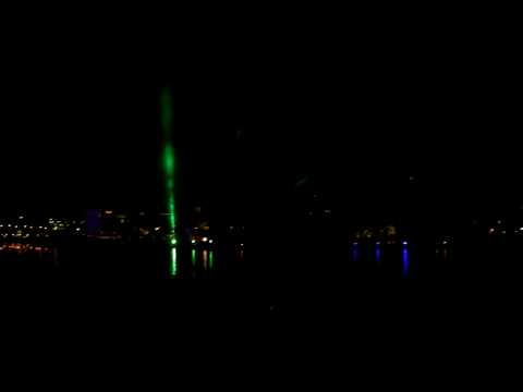 Visualisierte Klangwolke Linz 2011 - Feuerwelt 2v7