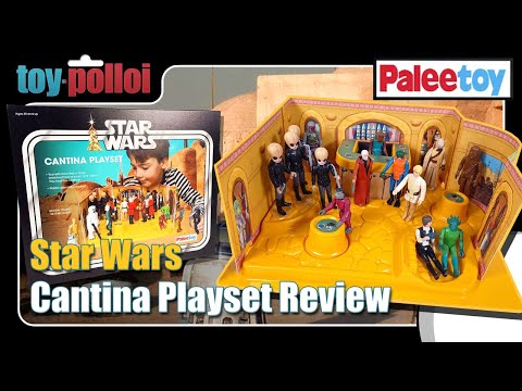 Retro style Star Wars Cantina Playset from Paleetoy - Toy Polloi