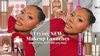 TRYING NEW MAKEUP LAUNCHES | Watch This BEFORE You Buy!