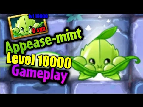 PvZ 2 7.0.1 Appease Mint Level 10000