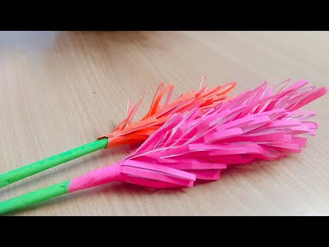 5 Minute Paper Flower Making/Paper Crafts /Naziya's World