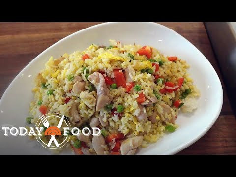Egg fried rice with chicken: Get Jet Tila's recipe!