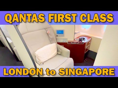 I Flew Qantas First Class To Singapore!