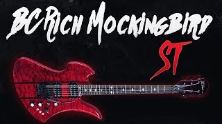 Video thumbnail for BC Rich Mockingbird ST Guitar Trans Red Demo by JJ Gerrish