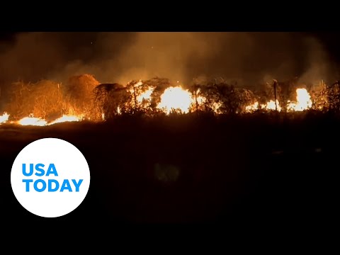 State officials fighting large wildfires burning across Texas counties | USA TODAY