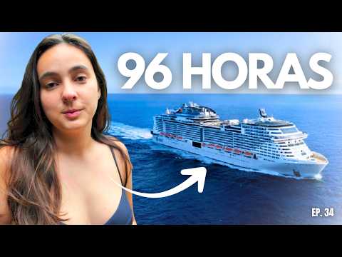 4 DIAS EM ALTO MAR: O que REALMENTE acontece em um NAVIO CRUZEIRO. EP. 34