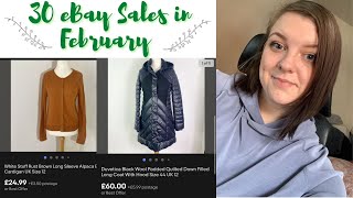 30 Random eBay Sales in February | Selling on eBay For Profit | eBay Reseller UK