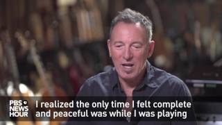 Bruce Springsteen on how his depression fueled his music