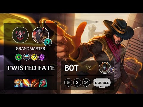Twisted Fate Bot vs Jhin - BR Grandmaster Patch 11.4