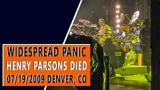 Henry Parsons Died Drum Solo Sunny Ortiz Widespread Panic Denver, CO 07/19/2009