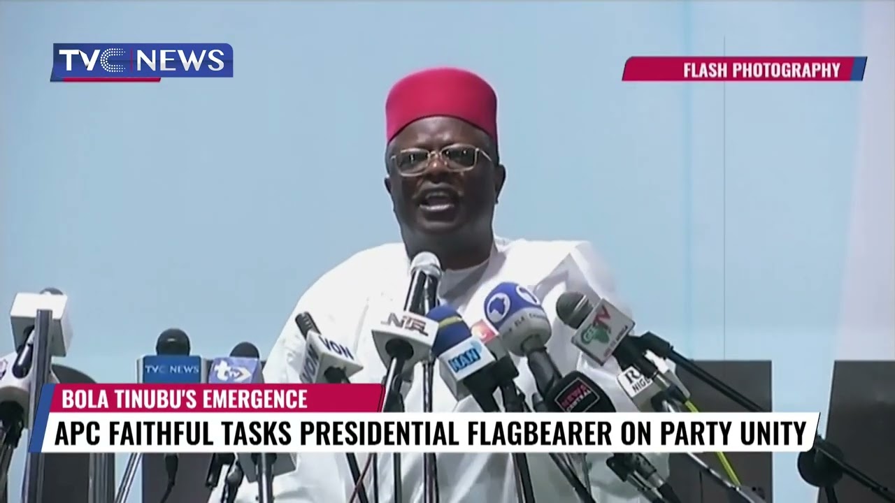 APC Faithful Tasks Presidential Flag Bearer On Party Unity