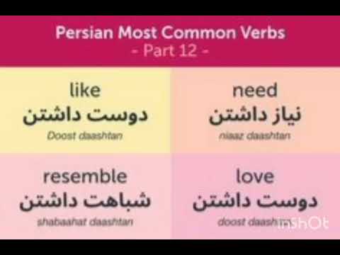 Persian Words for Everyday Life - Basic Vocabulary