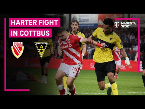 FC Energie Cottbus - Alemannia Aachen, Highlights mit Live-Kommentar | 3. Liga | MAGENTA SPORT