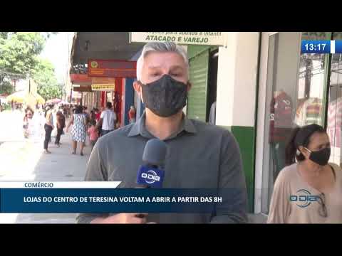 Prefeitura de Teresina decreta reabertura do comércio a partir de 08h 10 11 2020