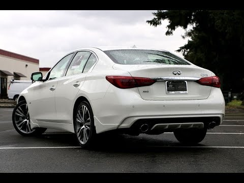 2018 INFINITI Q50 3.0t SPORT With Navigation & AWD