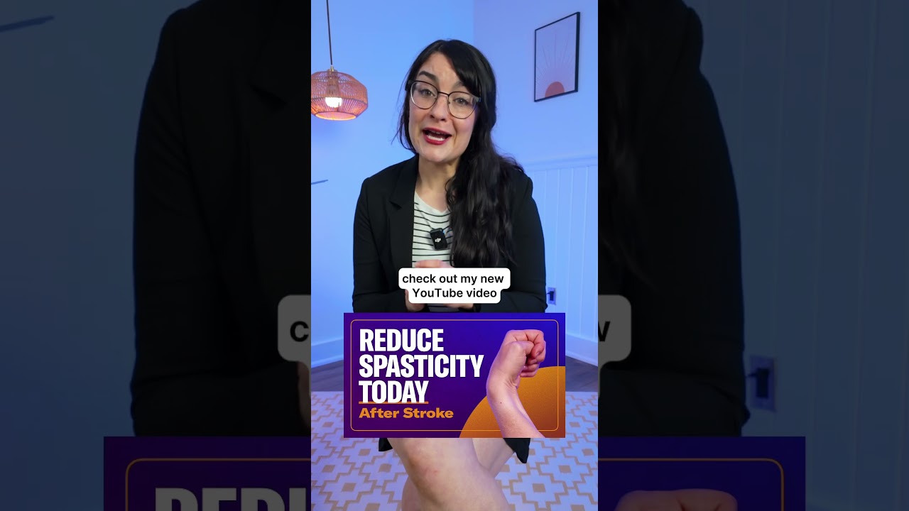 Ways To Reduce Spasticity After Stroke - New Video Launching Tomorrow! #stroke #strokerecovery