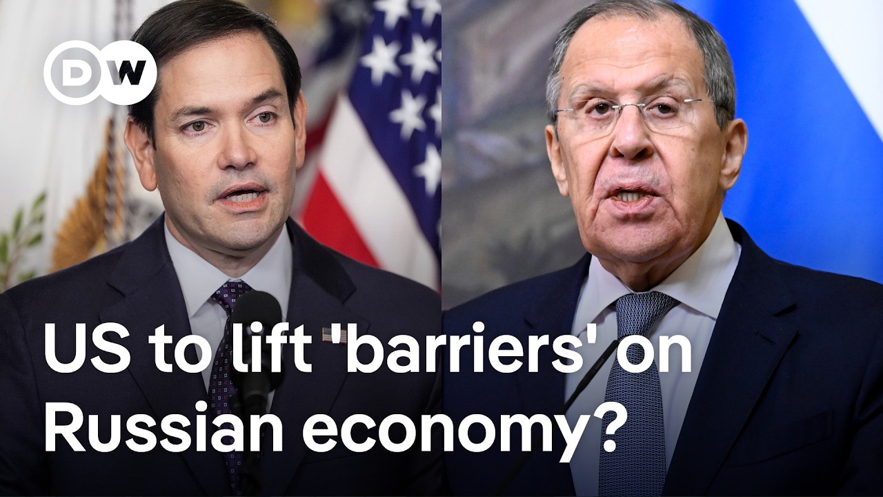 Why Rubio and Lavrov's phone call on undoing US sanctions on Russia has Europe scrambling | DW News