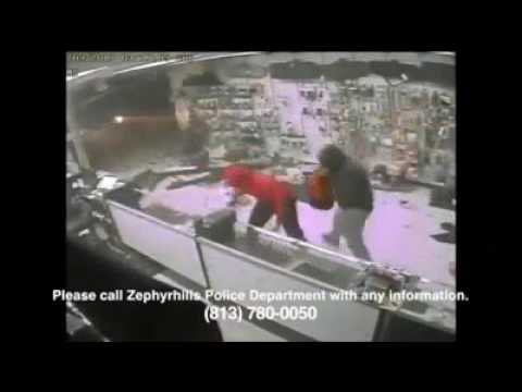 Truck drives through gun store in Zephyrhills, Florida, heist