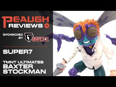 Video Review: Super7 TMNT Ultimates BAXTER STOCKMAN