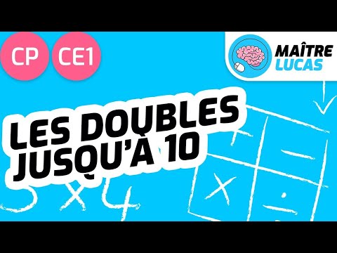 Les doubles jusqu'à 10 CP - CE1 - Cycle 2 - Maths