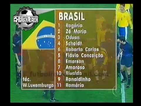 Barcelona 2 vs Brasil 2 Amistoso  Nou Camp 1999 FUTBOL RETRO TV