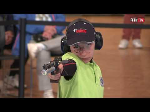 Junior Boys' Air Pistol Speed ​​Final - French Championships 10/18m