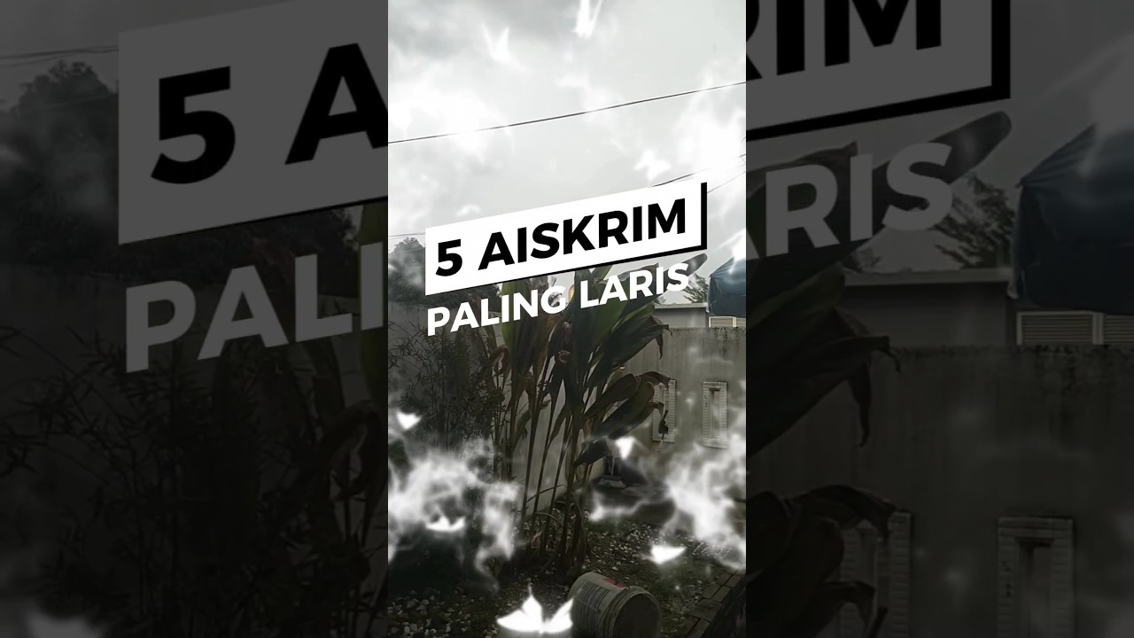 5 aiskrim paling laris #aiskrimmalaysia #aiskrim #food