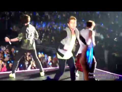 [Fancam] 141108 SS6HK 27. Rockstar + Let's Dance + 1st Ending Bow