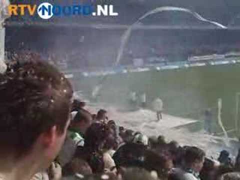 FC Groningen - Ajax na brand in stadion afgelast - 3