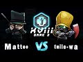 [Official Tournament XVIII] Game 3 - Matteo vs Emile-wa - Forts RTS - Gameplay Commentary