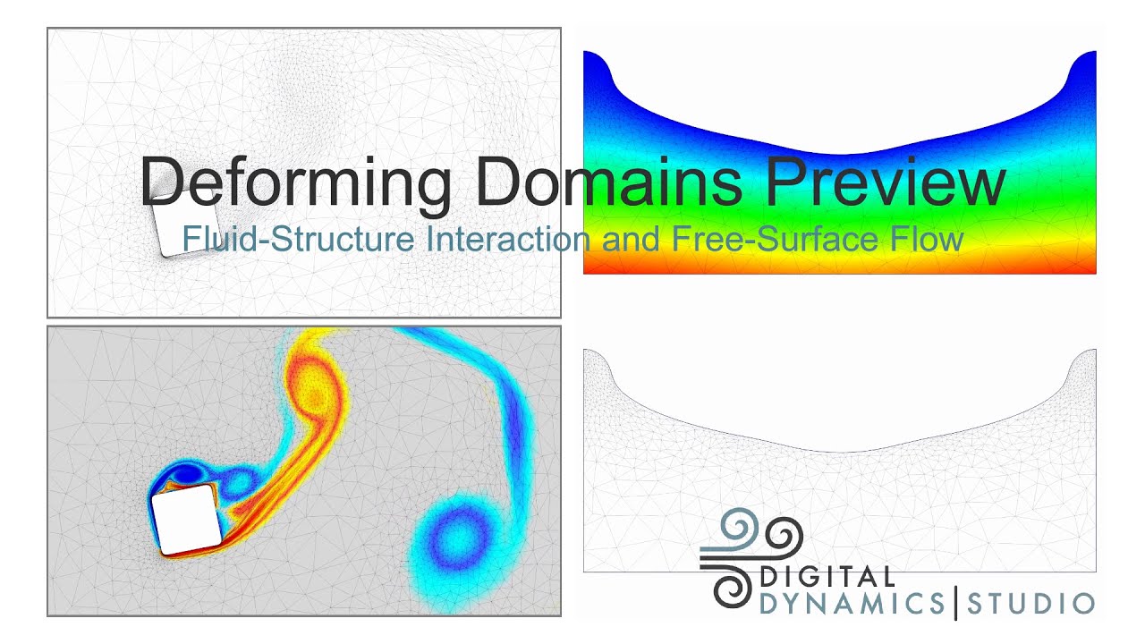Fluid-Structure Interaction and Free-Surface Flow Preview