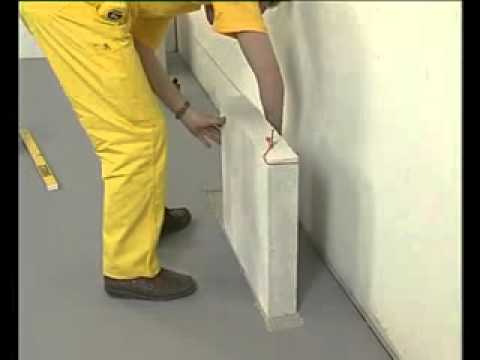 comment monter mur en beton cellulaire