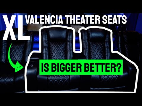 Valencia Tuscany XL Review VS Regular Valencia Theater Seating power recline Tuscany theater seating