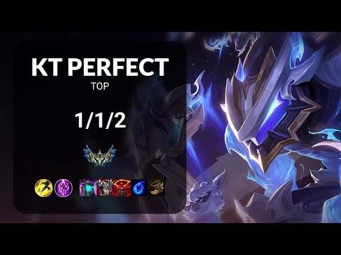 KT PerfecT Maokai vs Warwick TOP - KR CHALLENGER Patch 14.23
